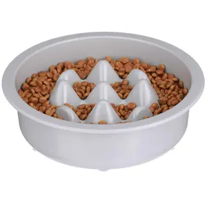 NEATER PETS The Niner Slow Feed Bowl - 9 Peaks Design Reduces Bloat & Vomiting Non-Skid Bottom BPA-Free Plastic Made in USA Fits Select Neater Feeders