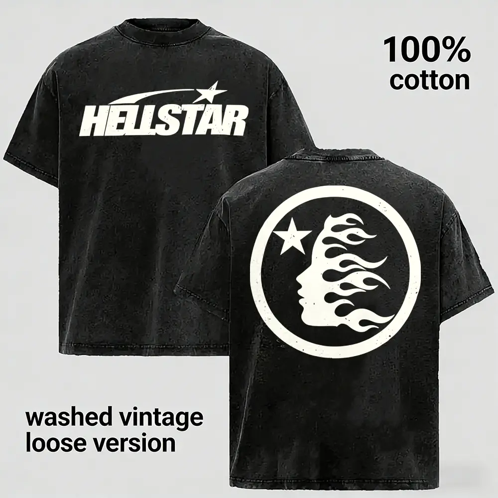 Men's Washed Pure Cotton T-Shirt Men's Washed Pure Cotton T-Shirt