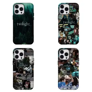 Vintage The Twilight Saga Phone Case Trendy Movie Phone Case Perfect Gift for Movie Fans Her/Him Compatible for iPhone 11 12 13 14 15 16 17 Pro Max Plus Air Mini 2000s Vampire Core Forks Washington Vibe Maximum Security Defense