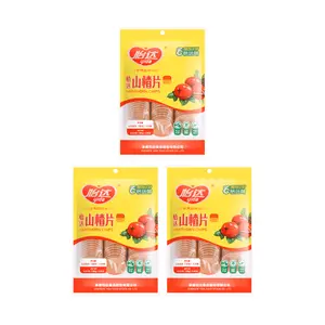 YIDA Hawthorn Slices 180g 3 Pack - Authentic Chinese Snack, Xiao Zhan Endorsed, Sweet & Sour Fruit Crisps