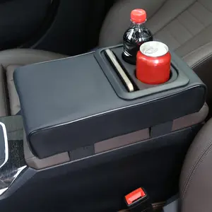 Car Center Console Armrest Pad, Car Armrest Box Mat, Car Armrest Box Cup Holder, Armrest Storage Tray, Car Interior Accessories for Car Stowing & Tidying