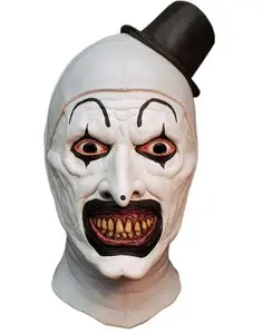 Art the Clown Latex Mask - Terrifier - Costume Accessory - One Size