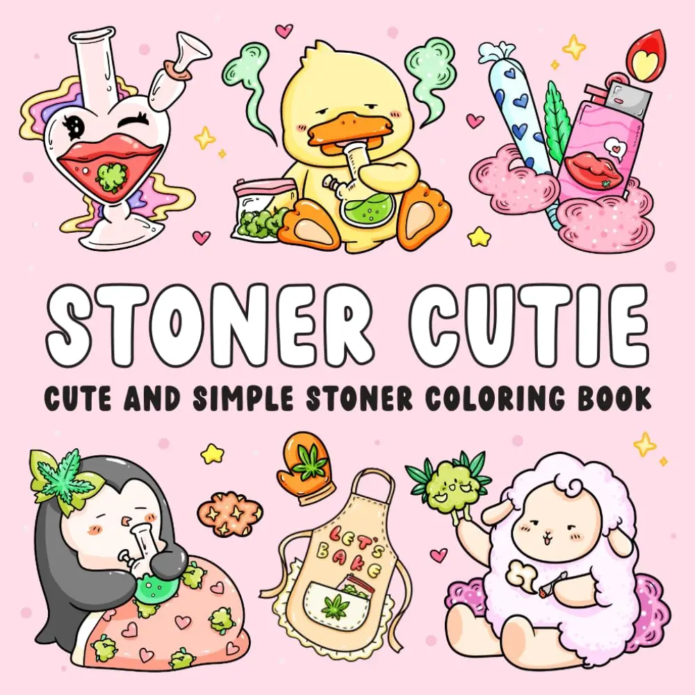 Stoner Cutie : 40 Trippy Designs 
