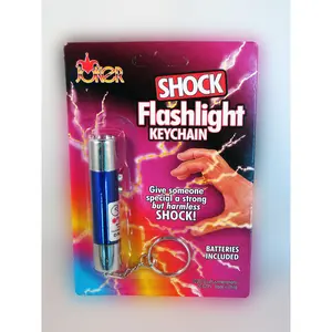 Shock Flashlight Keychain Prank