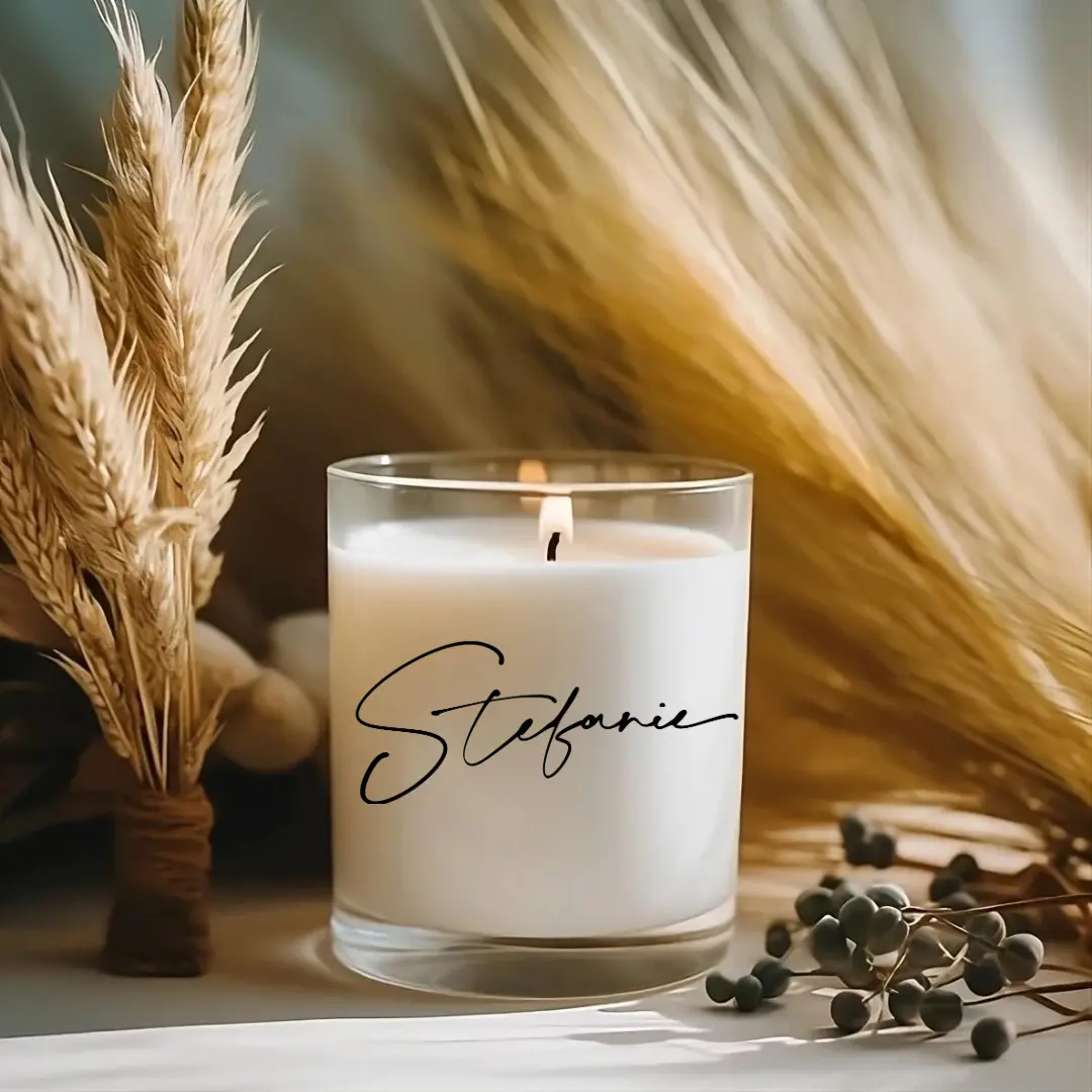 Personalized Name Candle