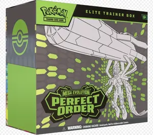 Mega Evolution – Perfect Order Elite Trainer Box (ETB) Sealed