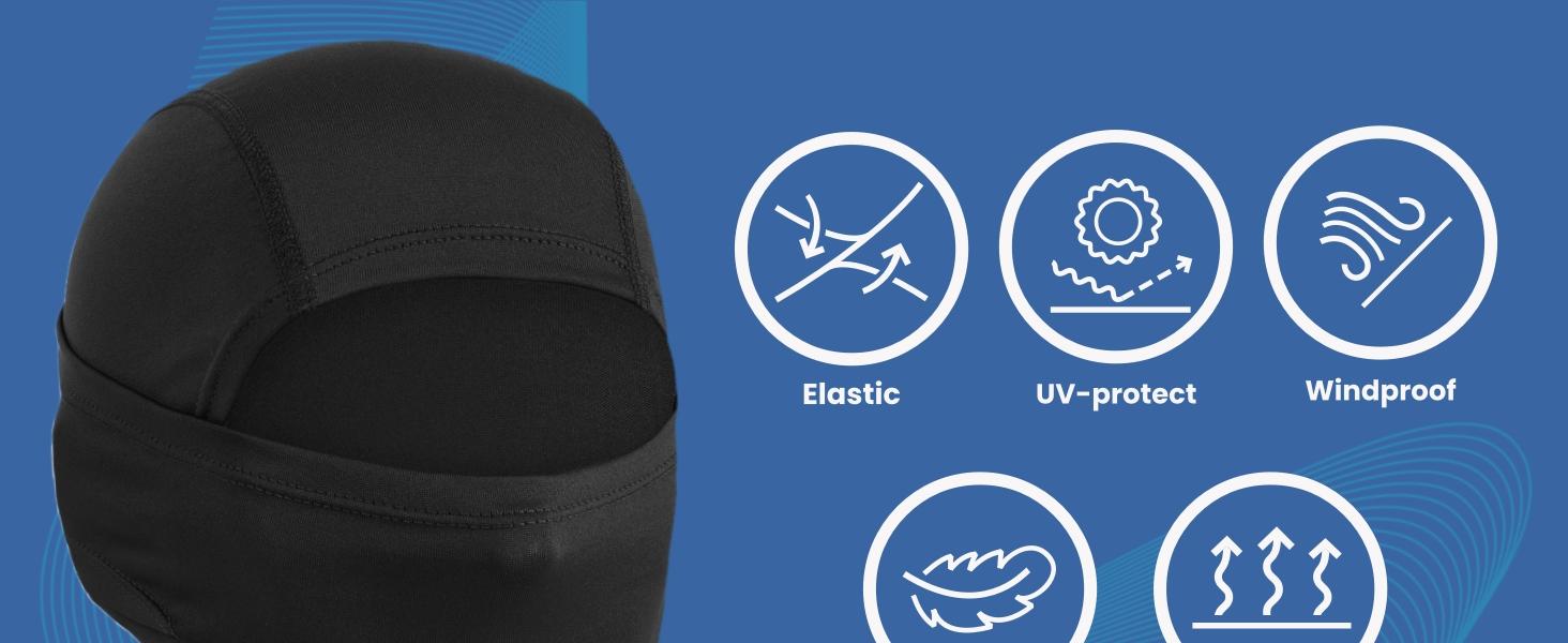 Ski Mask for Men 2 Pack Balaclava Face Mask Shiesty Mask Men Women Summer Motorcycle Helmet Full Head Cover Sun UV Protector
