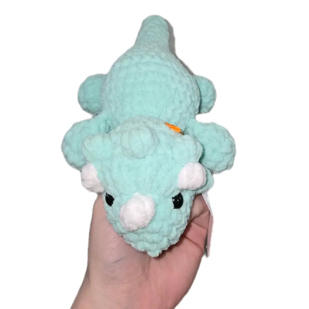 Crochet Baby Triceratops