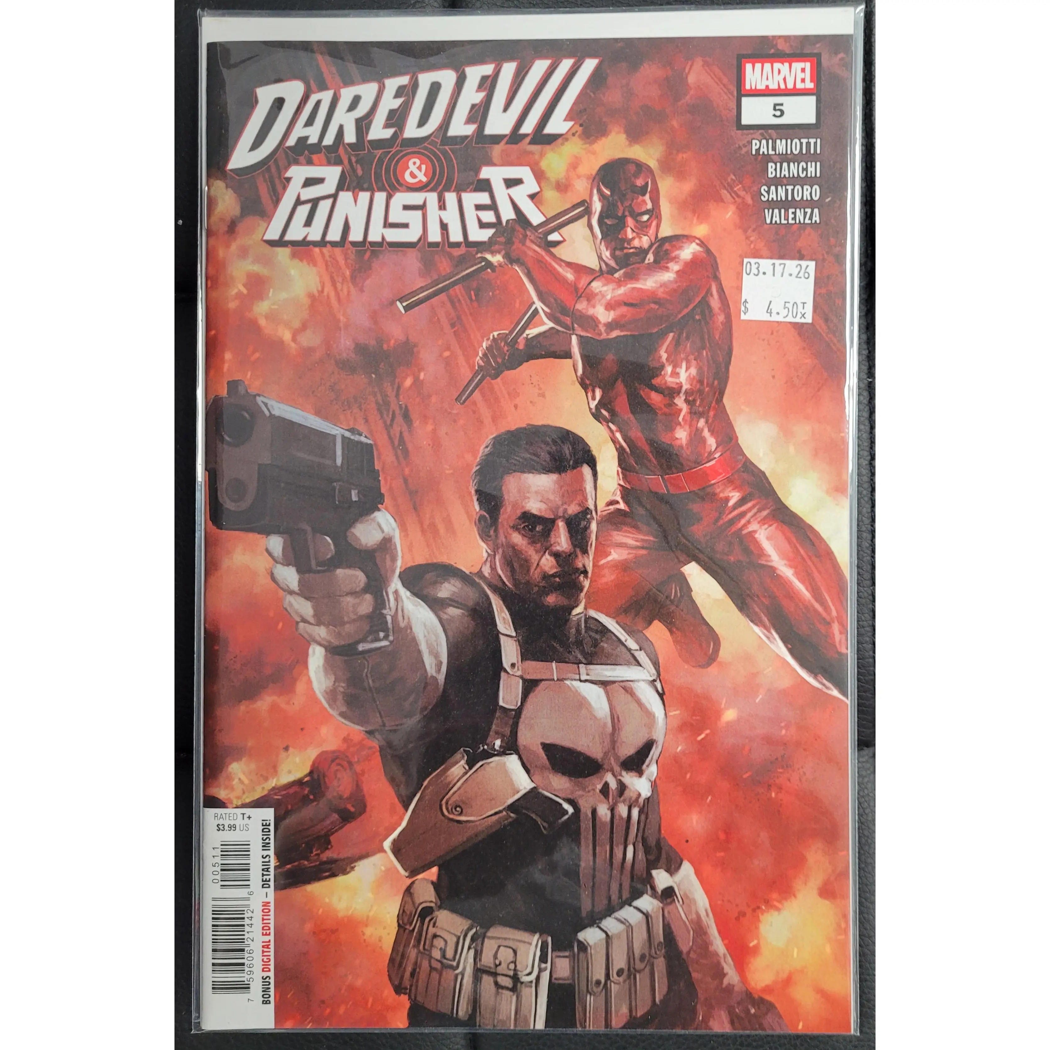 Marvel Daredevil & Punisher 5a Skan