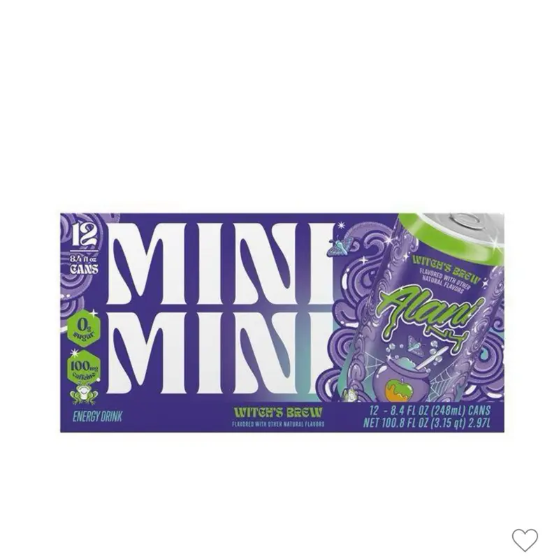 Alani Nu Witch Brew Mini Variety Pack, 12 Mini Energy Drink Cans