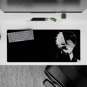 [SALE UP TO 30%]Tokyo Ghoul - Anime Desk Mat - Kaneki's Duality, Mouse Pad for Anime Fan, Gaming Desk Accessories, Large Computer Pad, Desk Decor