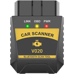 OBD Scanner Reader, Car Code Reader Connect to Phone, Auto Diagnostic Scan Tool, OBD Scanner for Reset/Clear Car Engine Error Code, Fits iPhone & Android