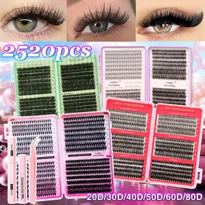 High Capacity False Eyelashes, D Curl Design, Reusable, Natural Look, Ultra-Thick & Lightweight, Suitable for Daily Use, Weddings, Dates
