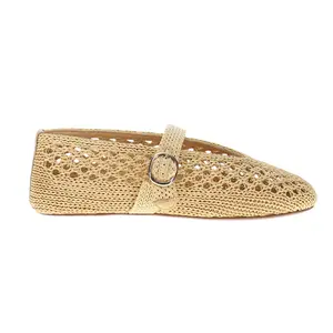 Steve Madden Womens Alara Mary Jane Flats Casual - Beige