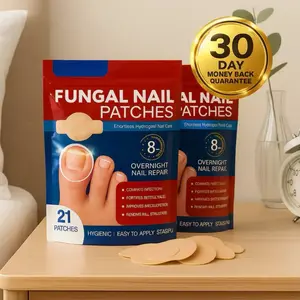 21-Day Intensive Nail Renewal Patches - Ultra-Thin Overnight Repair for Clear & Healthy-Looking Nails - 21 Patches