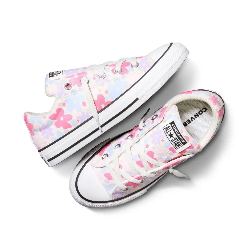 Converse Kids' Chuck Taylor Street Ox Metallic Slip-On Sneakers - Low Top Converse Kids' Chuck Taylor Street Ox Metallic Slip-On Sneakers - Low Top