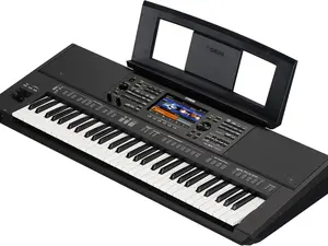 Yamaha PSRSX720+ 61-Key Arranger Keyboard, Multiple Styles and Voices, Assignable Live Control Knobs