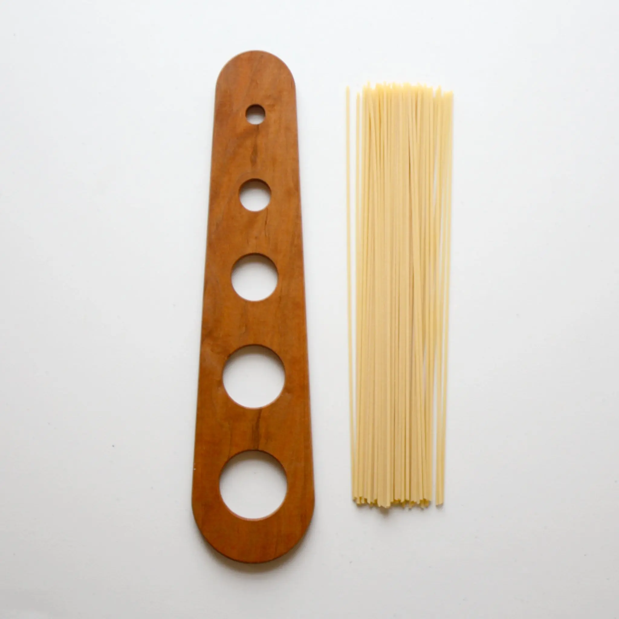 Large Handmade Wooden Pasta Measurer