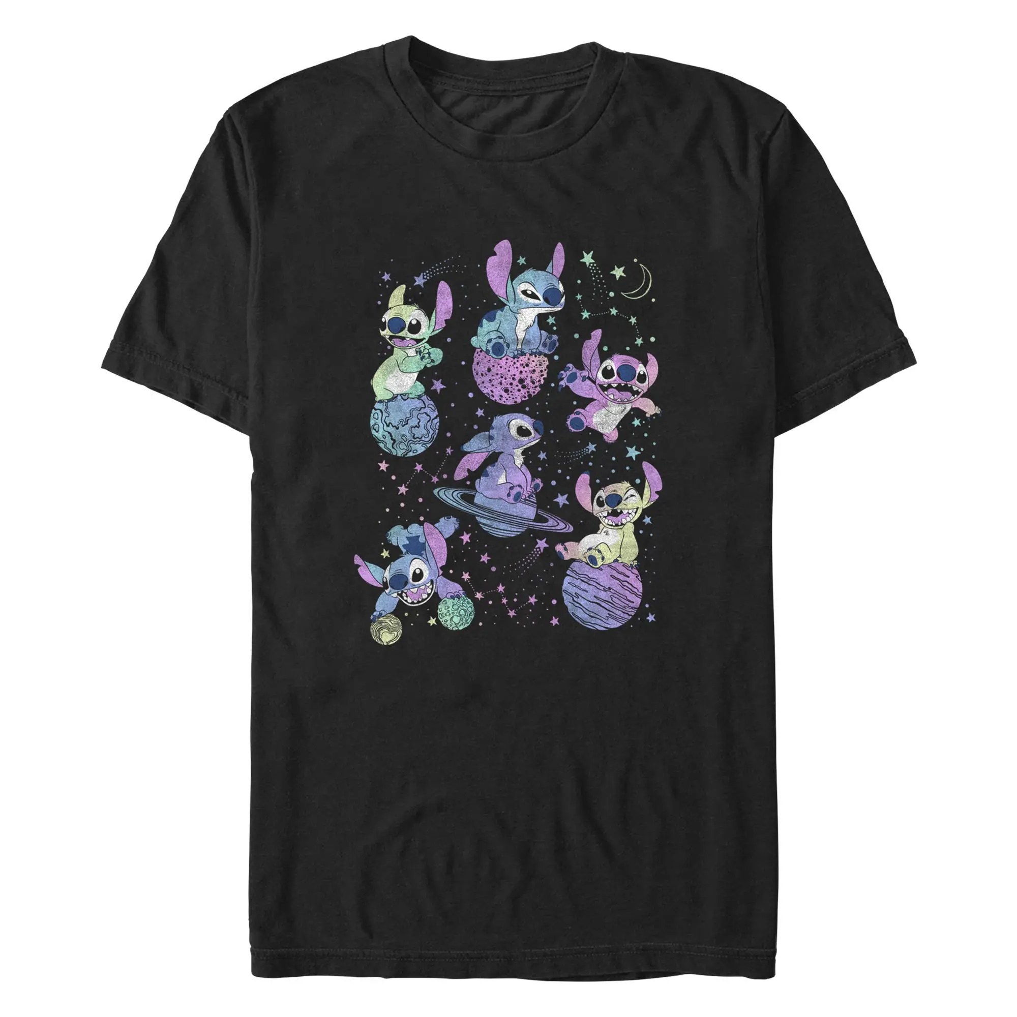 Men's Lilo & Stitch Planetary Stitch T-Shirt Men's Lilo & Stitch Planetary Stitch T-Shirt