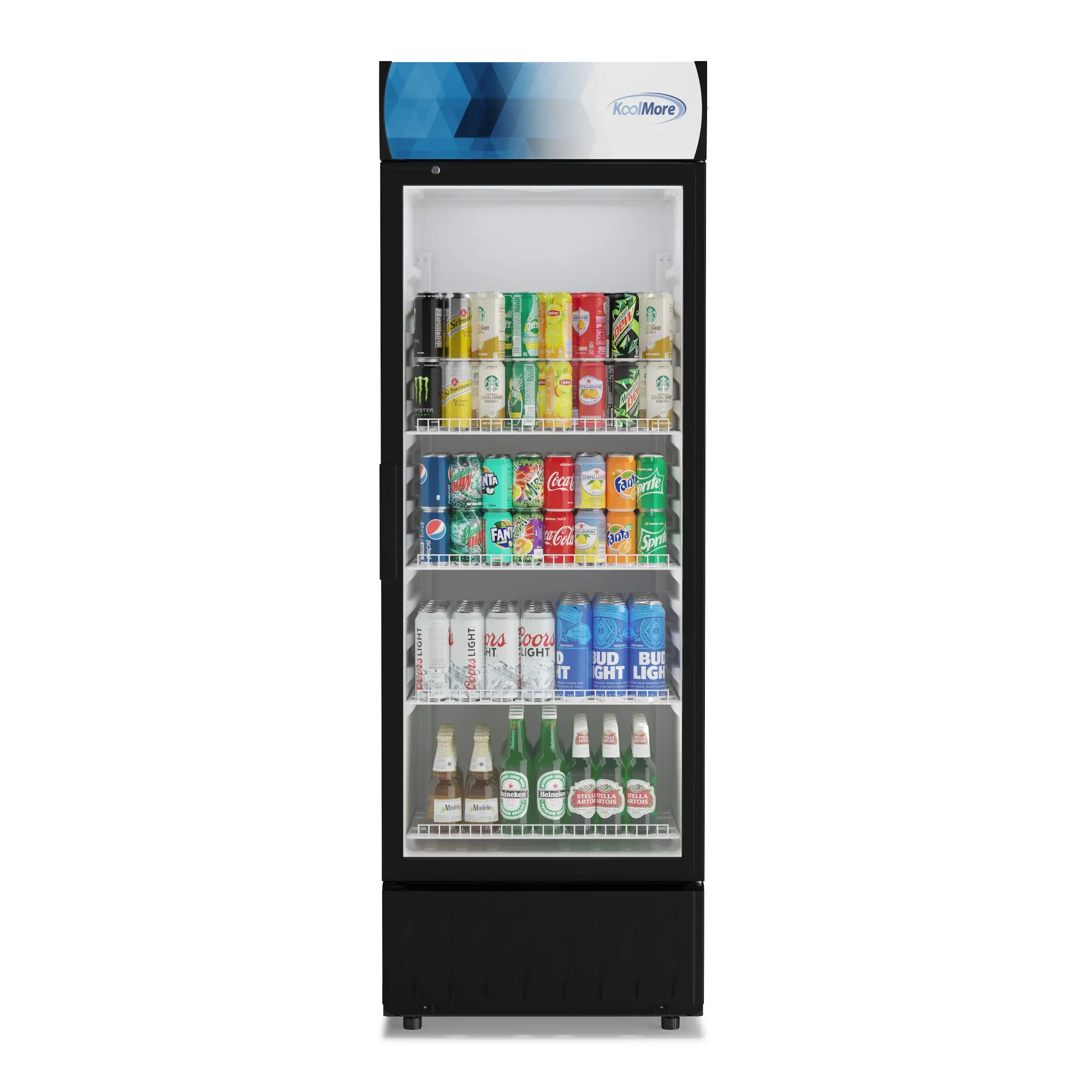 24 in. One-Door Merchandiser Refrigerator - 12 Cu. Ft. MDR-1GD-12C