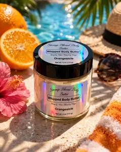 Orangesicle Whipped Body Butter | Orange Vanilla Summer Moisturizer