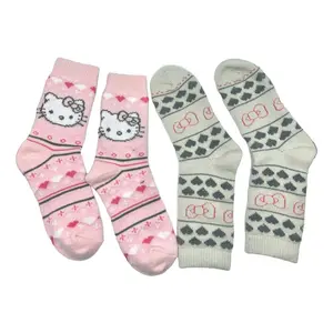 Ladies' Set of 2 Character Butter Boot Socks