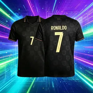 2026 Portugal Home And Away Red Green Black 7# Cristiano Ronaldo Short And Long Sleeve Soccer Jersey Fans Version