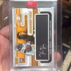 2025 Panini Instant Ink Rookie Autograph Kaleb Johnson 20/25