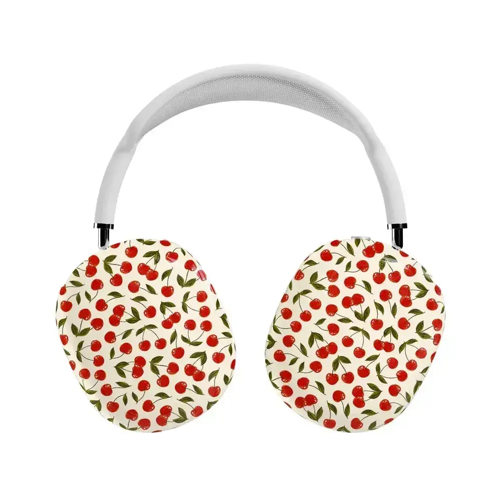 Casely AirPods Max Case | Snap-On Hard Shell Covers | Cherry on Top | Red Cherry