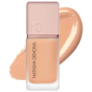 NATASHA DENONA  Hy-Glam Foundation Hydrating & Blurring Luminous Longwear Serum Foundation -R4 - light-medium rosy-1.01 oz/30 mL