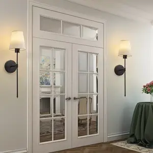2PCS Rechargeable USB Wireless Wall Lamps with Fabric Lampshade 9-Color Changing Dimmable Remote Control Type-C Cables Double-Sided Tape for Living Room Decorations Bedroom Bathroom Home Ambient Lighting Lamp Recommendation Hot Selling Timer Dimmable