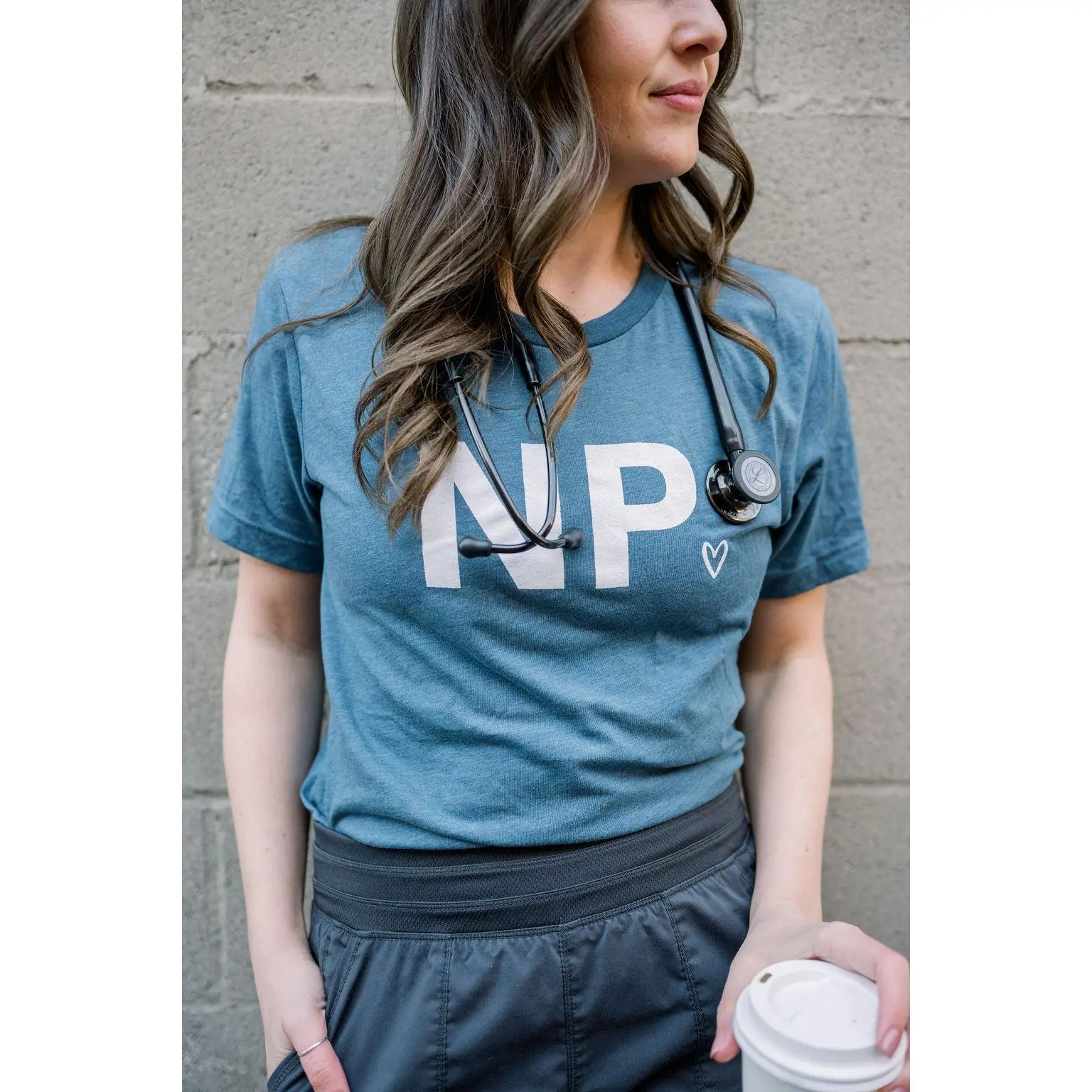 NP Teal Tee