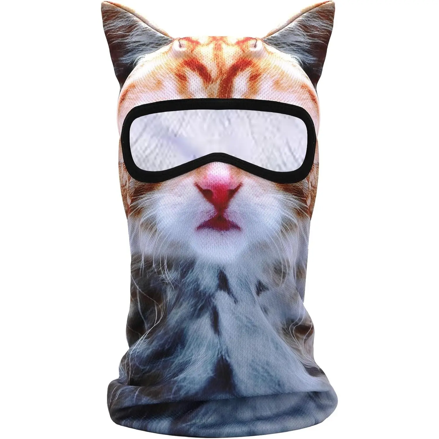 Ski Mask Balaclava sheisty  with Ears,Suitable for Music Festivals,Gathering,Halloween or ski Outdoor Activities