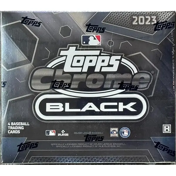 2023 Topps Chrome Black Baseball Hobby Box - TikTok Shop