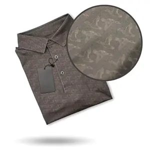 Ducks Golf Polo Shirt – Lightweight Cool Breathable Fabric, Funny Golf Shirt for Men with Comfortable Fit