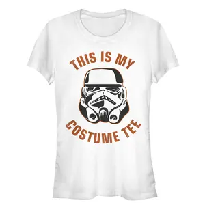 Junior's Star Wars Halloween This is My Stormtrooper Costume T-Shirt