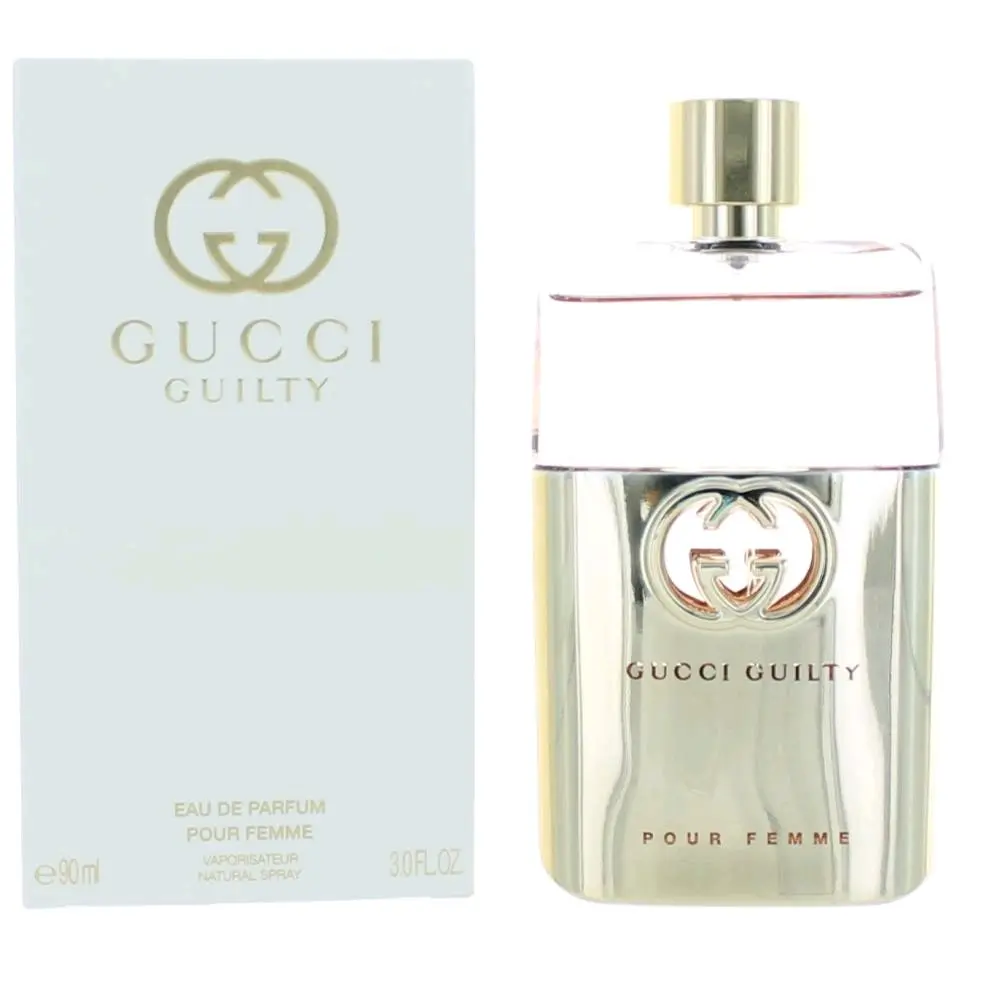 Women's Gucci Guilty Pour Femme 3 oz EDP Spray - Oriental Floral Fragrance with Patchouli Oil, Lilac, Citrus, Rich & Noble Notes