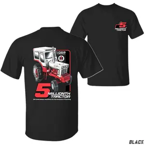 Celebrating 5 Million Tractors T-Shirt, Limited Edition Farming Milestone Tee, Unisex Collector's Apparel, Perfect for Car Enthusiasts, Top Cotton Menswear, Gift For Truck Lover