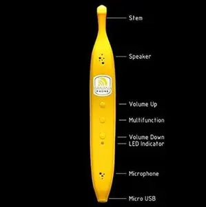 Banana Phone Bluetooth Handset for iPhone and Android Mobile Devices (Single Banana)