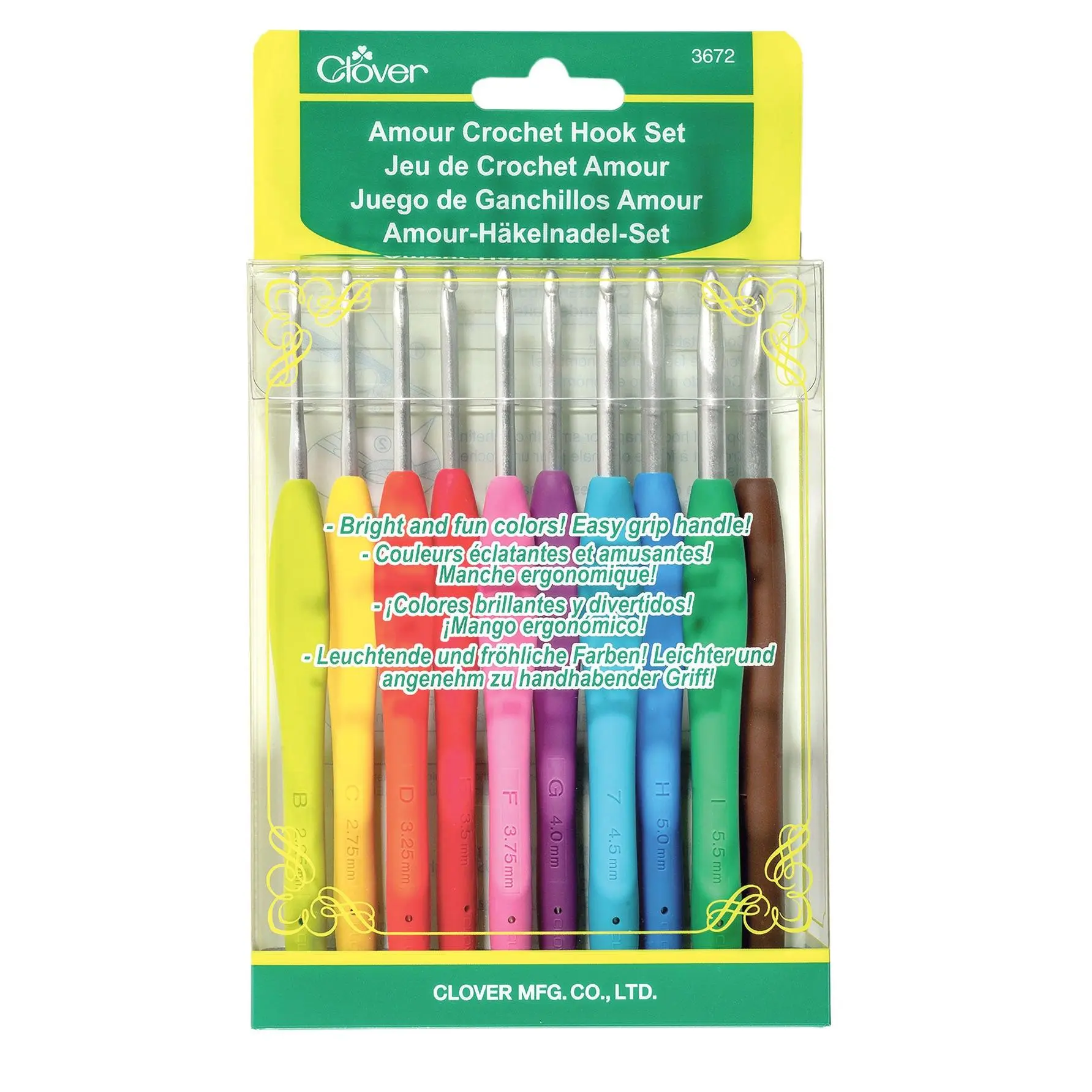 Amour Crochet Hook Set