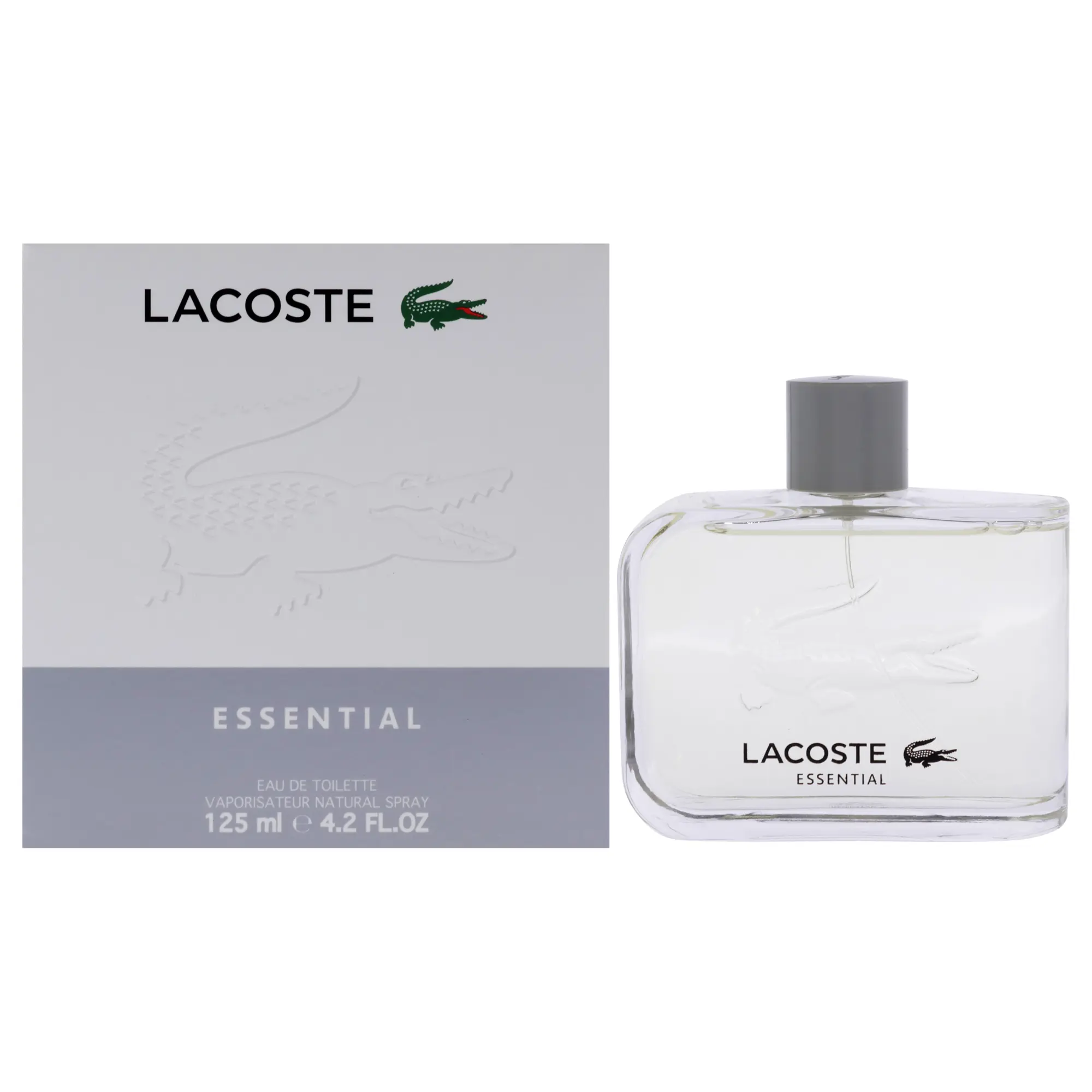 Lacoste Essential Eau de Toilette Spray for Men, 4.2 fl oz (4 to 4.9 fl oz Range), Masculine Blend Fragrance Lacoste Essential Eau de Toilette Spray for Men, 4.2 fl oz (4 to 4.9 fl oz Range), Masculine Blend Fragrance
