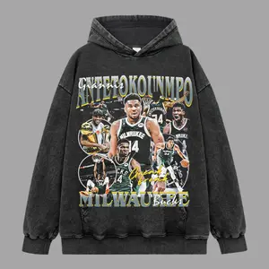 Giannis Antetokounmpo Hoodie - Vintage Hoodie, Sweatshirt