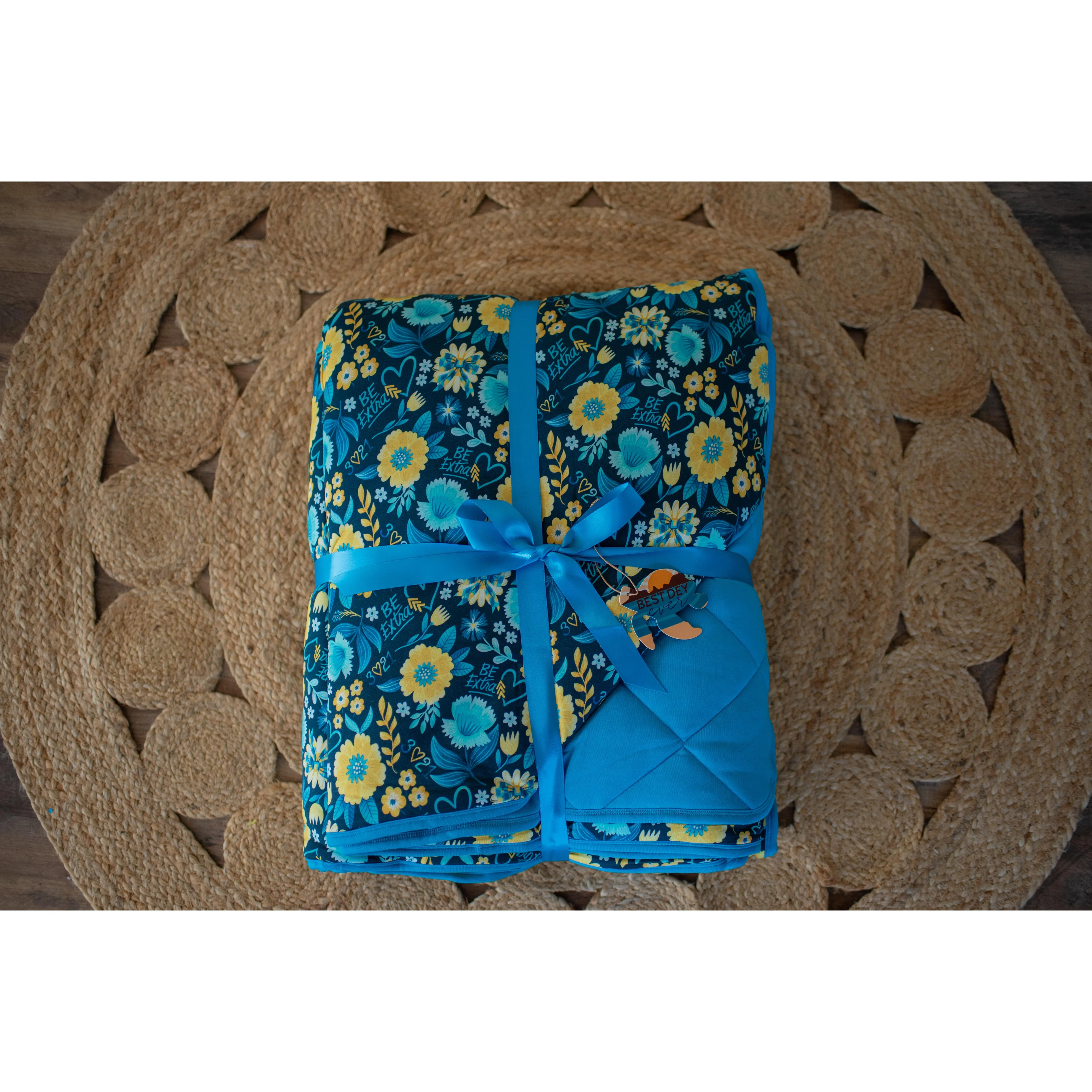 Be Extra Adult Quilted Blanket