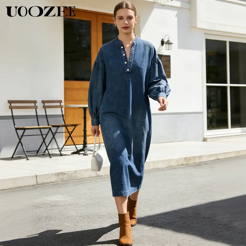 amazon fall denim dress
