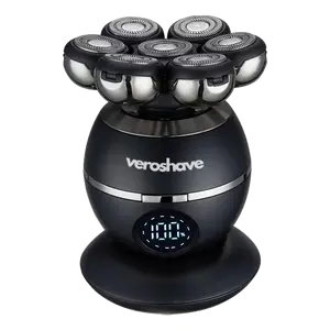 Veroshave 7D Head Shaver Irritation-Free Wireless For Bald Men Cordless Electric Razor Waterproof Rechargeable