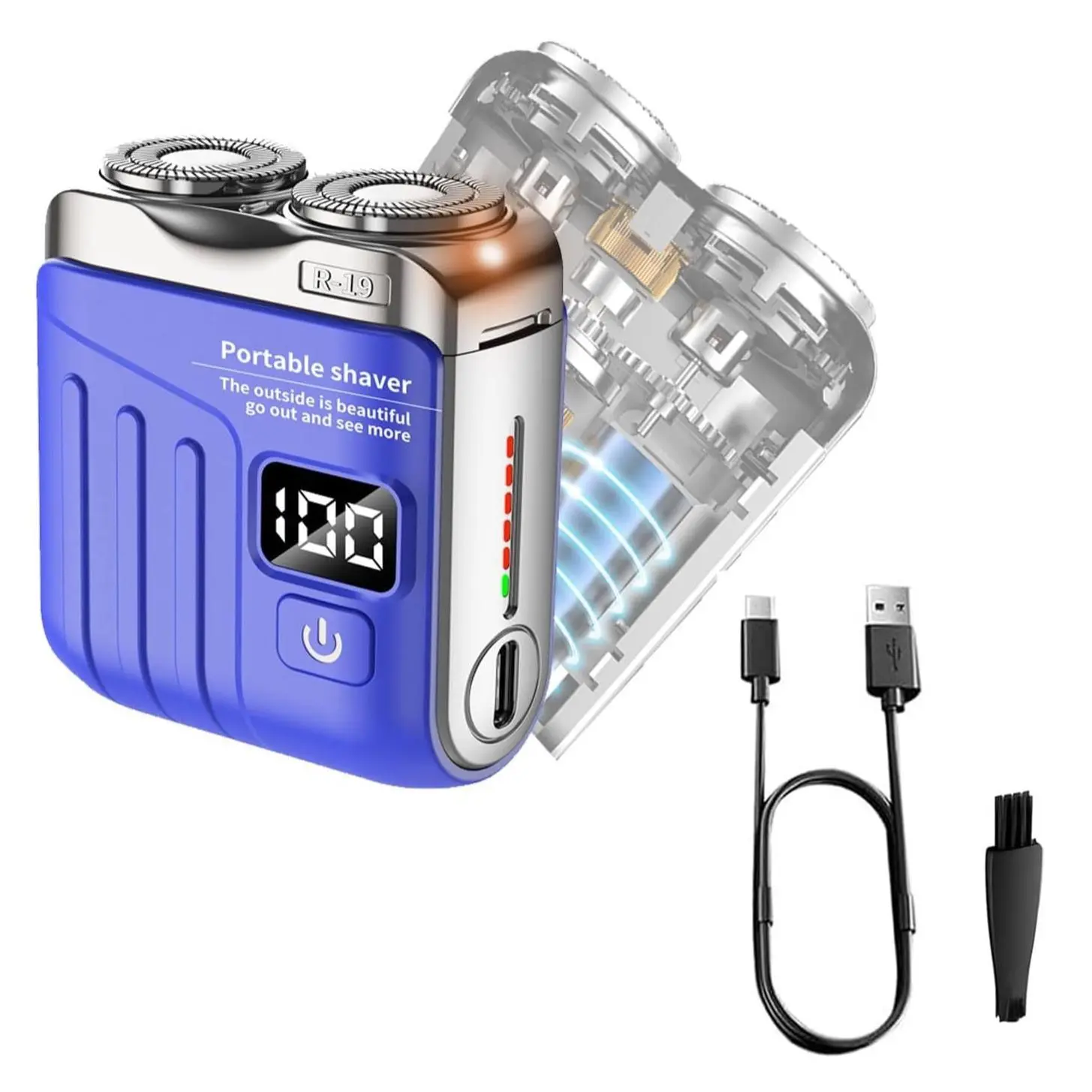 Digital Display:Dark Blue