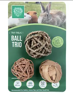 Tiny Paws Ball Trio