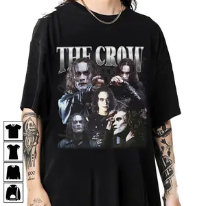 The Crow 90s Bootleg Movie T-shirt