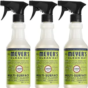 Mrs. Meyer's All-Purpose Cleaner Spray, Lemon Verbena, 16 Fl. Oz - Pack of 3