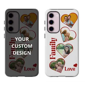 Personalized Heart Phone Case-Custom Samsung Galaxy Photo Collage Case